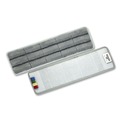 Mops | Unger UNGCLMFP OmniClean 16 in. Microfiber Pads - Gray (5/Pack) image number 0