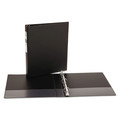 Office Jansan | Avery 03301 1 in. Capacity 11 x 8.5 Economy Non-View Binder with 3 Round Rings - Black image number 1