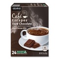 Bulk Savings Pricing 2 | Cafe Escapes 5000330122 Dark Chocolate Hot Cocoa K-Cups (24/Box) image number 0
