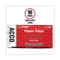 Office Jansan | ACCO A7072585G Nonskid Paper Clips - Silver Jumbo (1000/Pack) image number 3