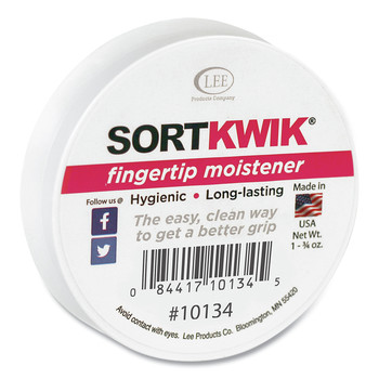 LEE 1.75 oz. Sortkwik Fingertip Moisteners - Pink