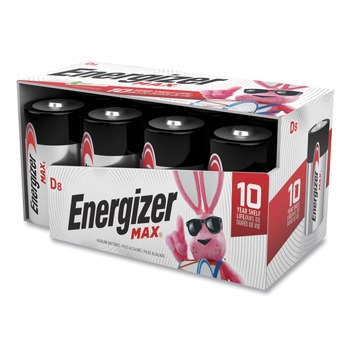 Energizer MAX 1.5V Alkaline D Batteries (8/Pack)