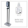 Labor Day Sale! Save $30 off $199! | PURELL 7416-DS CS6 13.5 in. x 5 in. x 28.5 in. 1,200 mL Hand Sanitizer Floor Stand with Dispenser - Graphite/Silver (1/Carton) image number 1