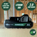 Batteries | Metabo HPT 377797M 18V 2 Ah Lithium-Ion Battery with Fuel Indicator image number 4