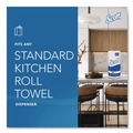 Cleaning & Janitorial Supplies | Scott 41482 1-Ply 11 in. x 8.75 in. Kitchen Roll Towels (128/Roll 20 Rolls/Carton) image number 4