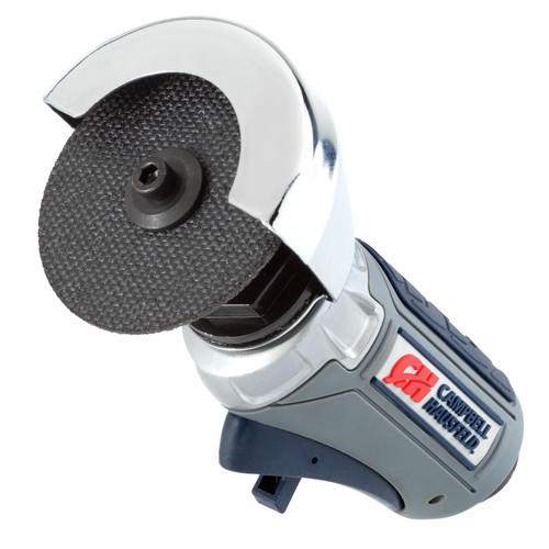 Air Cut Off Tools | Campbell Hausfeld XT200000 Get Stuff Done Air Cut-Off Tool with .5 HP, 3 in. Cutting Disc and 360-Degree Rotating Guard image number 0