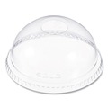 Cups and Lids | Dart DLR662 16 oz. Plastic Dome-Top Cold Cup Lids - Clear (1000/Carton) image number 2