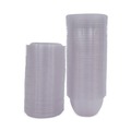 Office Jansan | Eco-Products EP-SB18 5.5 in. x 2.3 in. 18 oz. Renewable and Compostable Plastic Containers - Clear (150/Carton) image number 3