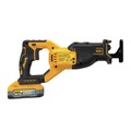 Reciprocating Saws | Factory Reconditioned Dewalt DCS382H1R 20V XR MAX Brushless Lithium-Ion Cordless Reciprocating Saw Kit (5 Ah) image number 5