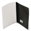 Office Jansan | ACCO A7036251A ACCOHIDE 8.5 in. x 11 in. 500 Sheets 3 in. Capacity Prong Fastener Report Cover - Frosted/Black image number 1