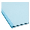 Office Jansan | Smead 65115 2 Dividers Letter Size FasTab Hanging Pressboard Classification Folders - Blue image number 4