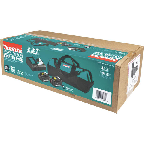 Makita BL1850BDC2X 18V LXT Lithium Ion Battery and Rapid Optimum