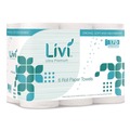 Bulk Savings Pricing 2 | Livi Ultra Premium 492101 Kitchen Roll Towel 2-Ply 5-in x 11-in White 6 Rolls/Pack 4 Packs/Carton image number 0