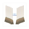 Labor Day Sale! Save $30 off $199! | Boardwalk BWK926CCT 55 in. Corn Fiber Bristles Parlor Broom - Natural (12/Carton) image number 2