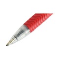  | Universal UNV15532 1 mm Comfort Grip Retractable Ballpoint Pen - Medium, Red (1 Dozen) image number 4