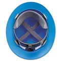 Hard Hats | MSA 475368 V-Gard Slotted Full-Brim Hat with Fas-Trac III Suspension - Blue image number 1