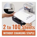  | MAX EH110F 100-Sheet Capacity Professional Heavy Duty Flat Clinch Stapler - Gray image number 4