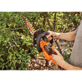 Hedge Trimmers | Black & Decker LHT341FF 40V MAX Cordless Lithium-Ion 24 in. POWERCUT Hedge Trimmer Kit image number 1
