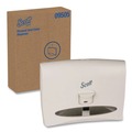 Paper & Dispensers | Scott 09505 17.5 in. x 2.25 in. x 13.25 in. Personal Seat Cover Dispenser - White image number 0