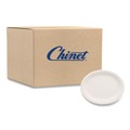 Office Jansan | Chinet 21257 9.75 in. x 12.5 in. Classic Oval Platter Paper Dinnerware - White (500/Carton) image number 0