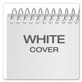 Cleaning & Janitorial Supplies | Ampad 25-280R Earthwise by Ampad 4 x 8 Gregg Rule Recycled Reporter's Notepad - White Cover/White Sheets image number 4