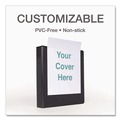 Office Jansan | Cardinal 10331 Premier Easy Open 3 in. Capacity 11 in. x 8-1/2 in. 3 Ring ClearVue Locking Slant-D Ring Binder - Black image number 6