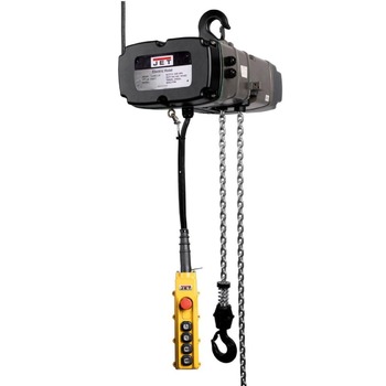 JET 230V 16.8 Amp TS Series 2 Speed 5 Ton Corded Electric Chain Hoist