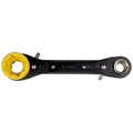 Klein Tools KT155T 6-in-1 Lineman's Ratcheting Wrench image number 5