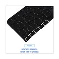 Office Jansan | Boardwalk PSCM-P-000I006M-00-21430 22 in. x 22 in. Rubber Commode Mat 2.0 - Black (6/Carton) image number 3