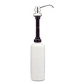 Cleaning & Janitorial Supplies | Bobrick B-822 Contura 3.31 in. x 4 in. x 17.63 in. 34 oz. Lavatory-Mounted Soap Dispenser - Chrome/Stainless Steel image number 1