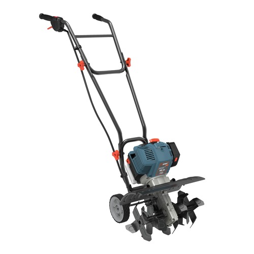 Rototillers and Cultivators | Senix TL4QL-L1 4QL 8 in. x 15 in. 46 cc 4-Cycle Gas Powered Tiller Cultivator - Blue image number 0