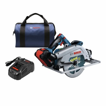 Factory Reconditioned Bosch 18V PROFACTOR Brushless Lithium-Ion 7-1/4 in. Cordless Strong Arm Circular Saw Kit with Track Compatibility (8 Ah)