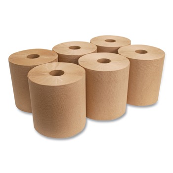 Morcon Paper MORSOFT UNIVERSAL ROLL TOWELS, 8-in X 800 FT, BROWN, 6 ROLLS/CARTON