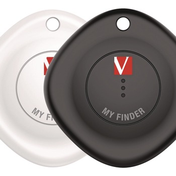 Verbatim My Finder Bluetooth Tracker for Apple iOS - Black/White (2/Pack)