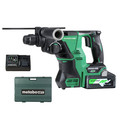 Rotary Hammers | Metabo HPT DH36DPAM MultiVolt 36V Brushless Lithium-Ion 1-1/8 in. Cordless SDS Plus Rotary Hammer Kit with 2 Batteries (4 Ah) image number 0