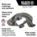 Klein Tools 51609 3/4 in. Iron Conduit Bender Head image number 1