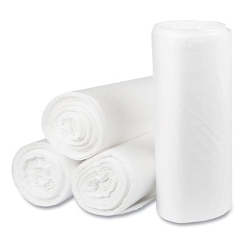 PRODUCTS | Inteplast Group S386022N 60-Gallon 22 Microns 38 in. x 60 in. High-Density Interleaved Commercial Can Liners - Clear (150-Piece/Carton)