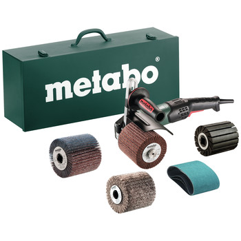 METALWORKING TOOLS | Metabo 602259620 14.5 Amp SE 17-200 RT Burnishing Machine Set
