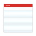 Office Jansan | Universal M9-45000 Perforated Wide/Legal Ruled Writing Pads With (50) 8.5 in. x 14 in. Sheets - White Sheet/Red Headband (1-Dozen) image number 5
