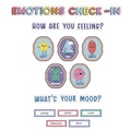 Office Jansan | Carson-Dellosa 110532 46-Piece 7.9 in. x 15 in. We Stick Together Emotions Check-In Curriculum Bulletin Board Set - Multicolor image number 0