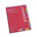 Office Jansan | Universal UNV24814 11 in. x 8.5 in. 31-Tab 1 to 31 Deluxe Table of Contents Dividers for Printers - White (1 Set) image number 1