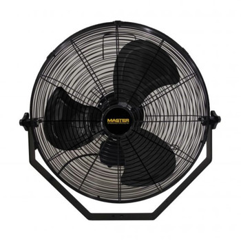 Master MAC-18WB 120V High Velocity 18 in. Corded Wall/Ceiling Mount Fan - Black