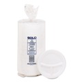 Bowls and Plates | Dart 9CPWQR 9 in. Diameter 3-Compartment Mediumweight Foam Plates - White (125/Pack) image number 1