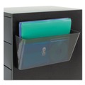 Office Jansan | Deflecto 73102 13 in. x 4 in. x 7 in. Magnetic DocuPocket Wall File - Letter Size, Smoke image number 1