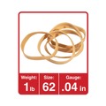 Mothers Day Sale! Save an Extra 10% off your order | Universal UNV00162 0.04 in. Gauge Size 62 Rubber Bands - Beige (490/Pack) image number 2