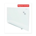 Office Jansan | Universal UNV43202 Frameless 36 in. x 24 in. Magnetic Glass Marker Board - White image number 3