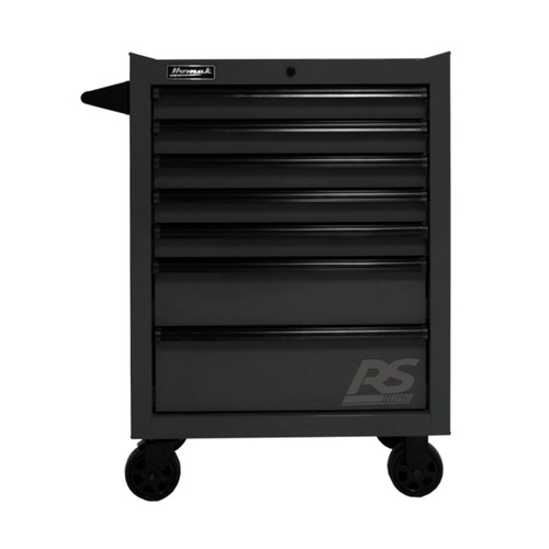 Cabinets | Homak BK04027770 RS Pro 27 in. 7-Drawer Roller Cabinet - Black image number 0