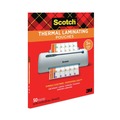 Office Jansan | Scotch TP3854-50 9 in. x 11.5 in. 3 mil Laminating Pouches - Gloss Clear (50/Pack) image number 1
