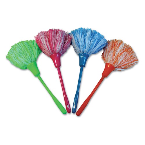 Cleaning Brushes | Boardwalk BWKMINIDUSTER MicroFeather Microfiber Feather 11 in. Mini Dusters - Assorted Colors image number 0