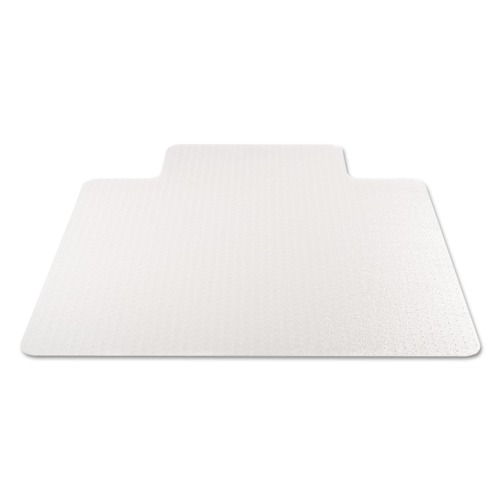 Office Chair Mats | Deflecto CM11112 EconoMat 36 in. x 48 in. Occasional Use Lipped Chair Mat for Low Pile Carpet - Clear image number 0